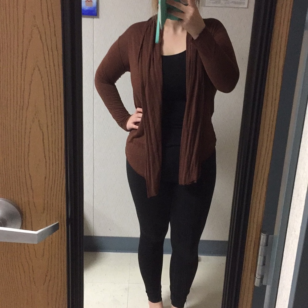 Lightweight Brown Cardigan